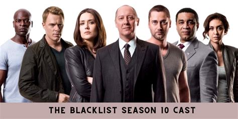 blacklist actors names|blacklist season 10 cast.